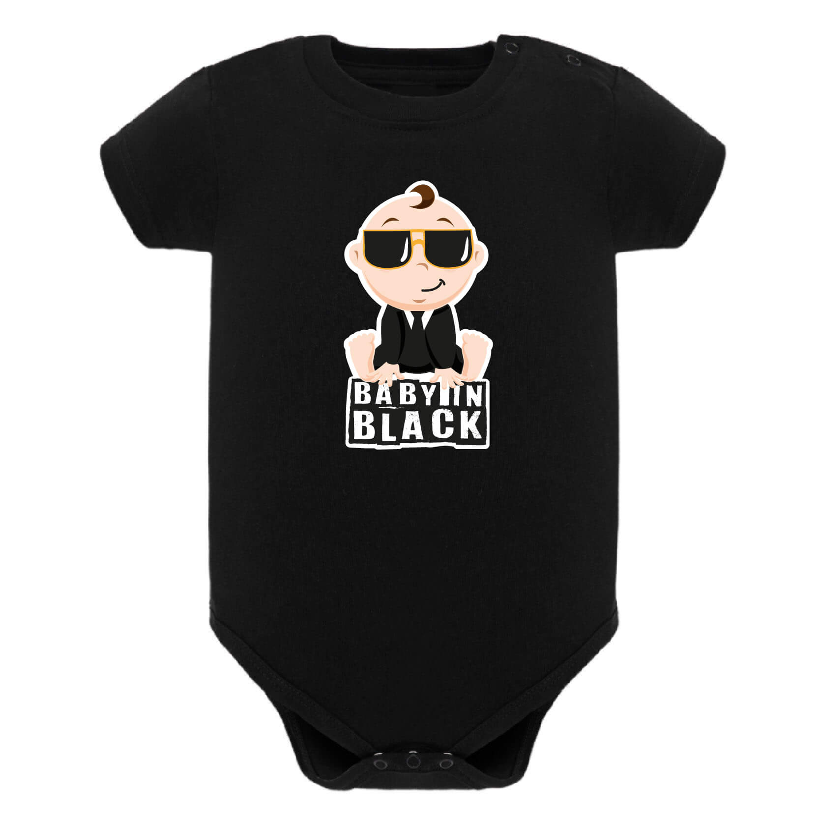 body noir fun baby in black