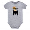 bat baby gris chiné body bébé