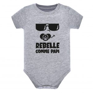 Body bébé - Rebelle Papi