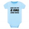 Body bébé - Vomis comme tonton