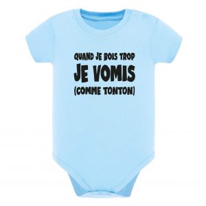 Body bébé - Vomis comme tonton