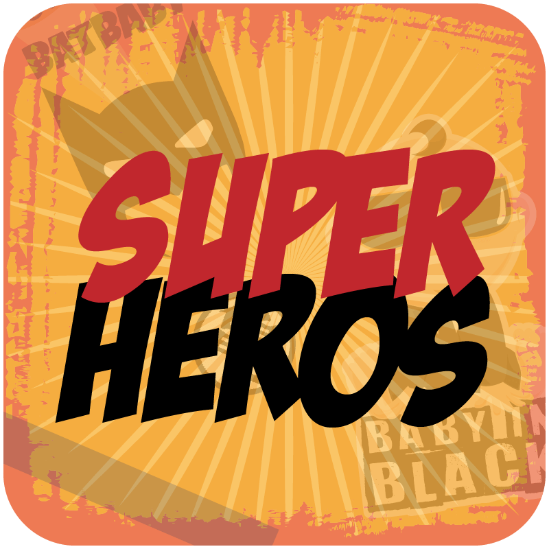 catégorie superhéros bodies et tshirts ptit rebelle