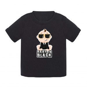 T-shirt bébé - Baby in black