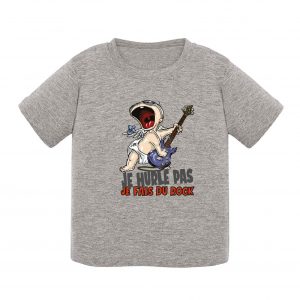 T-shirt bébé - bébé fait du rock