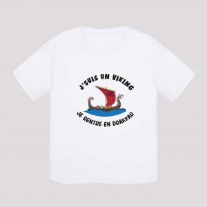 T-shirt bébé - Viking en drakkar