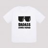 T-shirt bébé - Badass comme maman