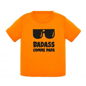 T-shirt bébé - Badass comme papa