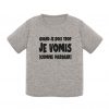 T-shirt bébé - Vomis comme parrain