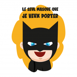 vetement masque batman
